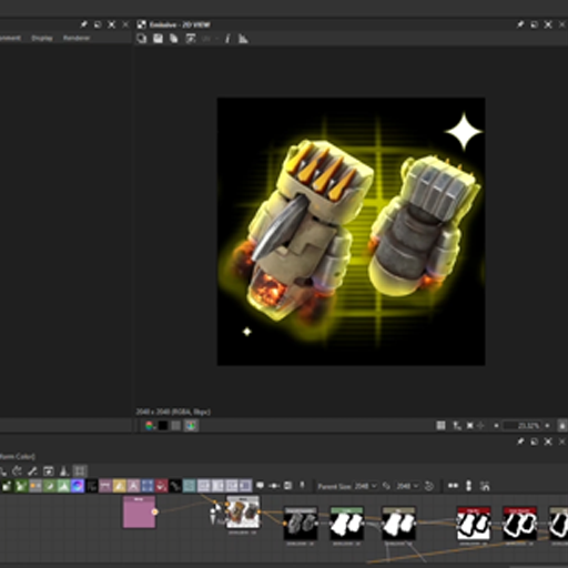 Thumbnail utility shader